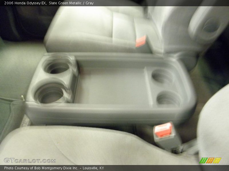 Slate Green Metallic / Gray 2006 Honda Odyssey EX