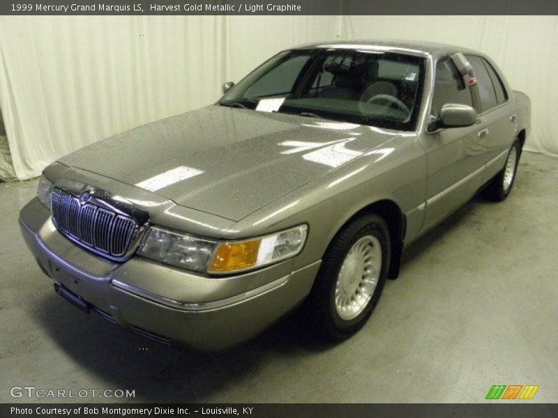 Harvest Gold Metallic / Light Graphite 1999 Mercury Grand Marquis LS