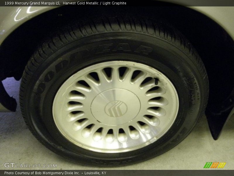 Harvest Gold Metallic / Light Graphite 1999 Mercury Grand Marquis LS