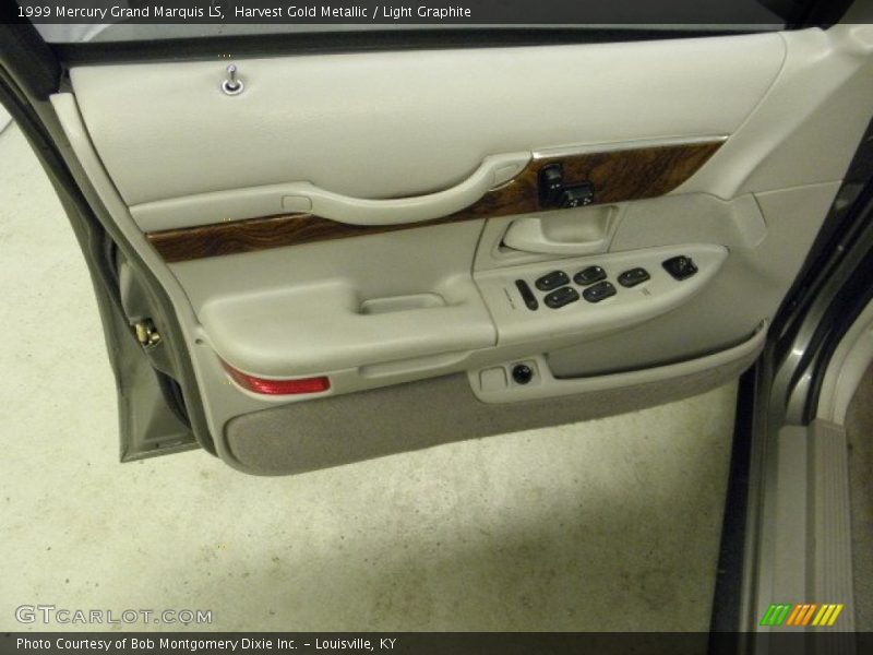 Harvest Gold Metallic / Light Graphite 1999 Mercury Grand Marquis LS