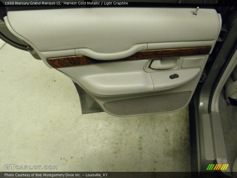 Harvest Gold Metallic / Light Graphite 1999 Mercury Grand Marquis LS