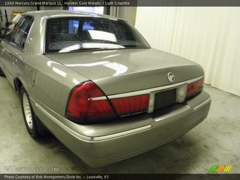 Harvest Gold Metallic / Light Graphite 1999 Mercury Grand Marquis LS