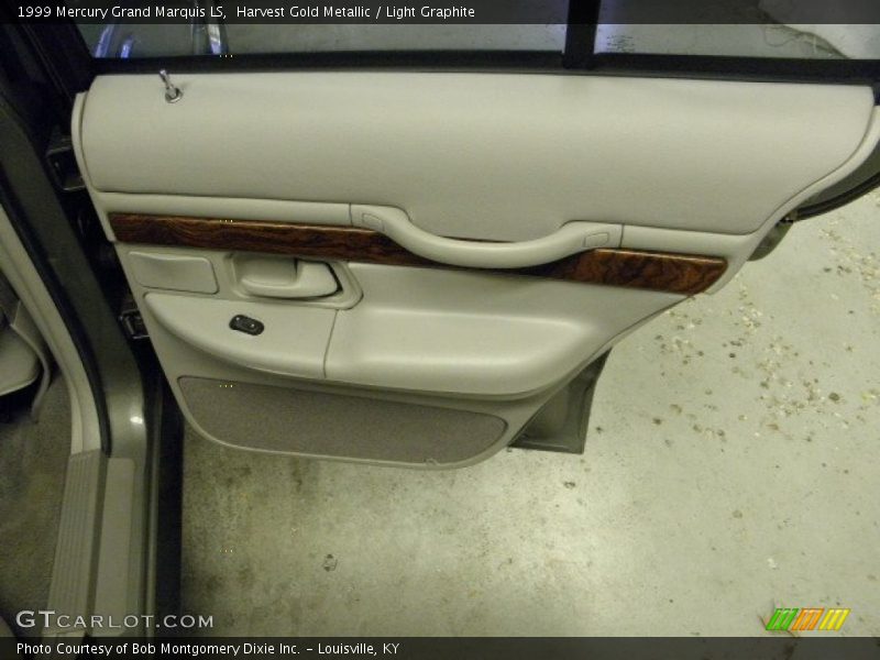 Harvest Gold Metallic / Light Graphite 1999 Mercury Grand Marquis LS