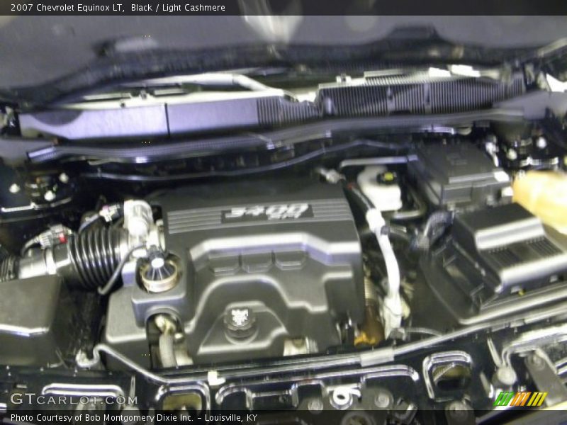 Black / Light Cashmere 2007 Chevrolet Equinox LT