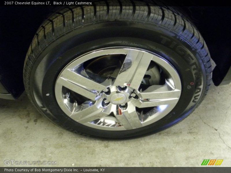Black / Light Cashmere 2007 Chevrolet Equinox LT
