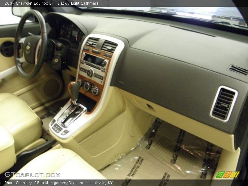 Black / Light Cashmere 2007 Chevrolet Equinox LT