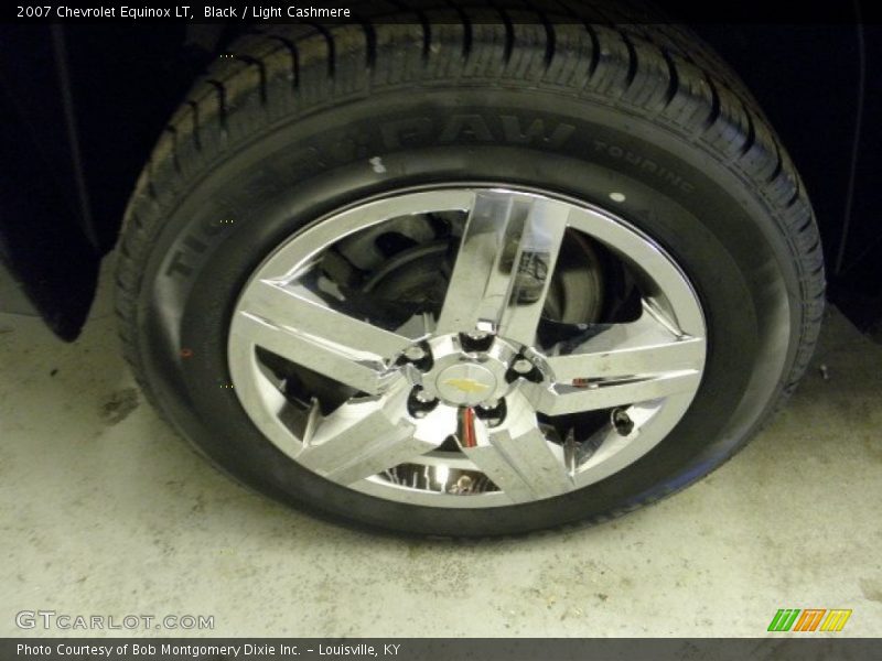 Black / Light Cashmere 2007 Chevrolet Equinox LT