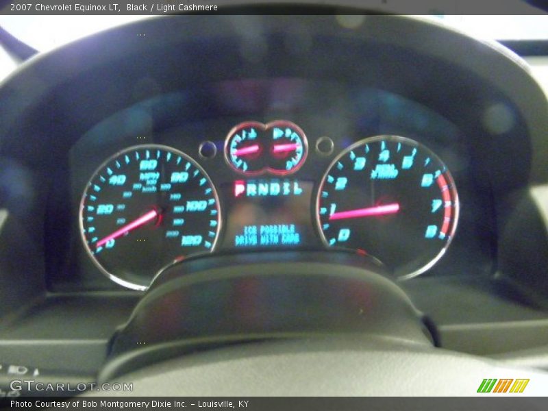 Black / Light Cashmere 2007 Chevrolet Equinox LT