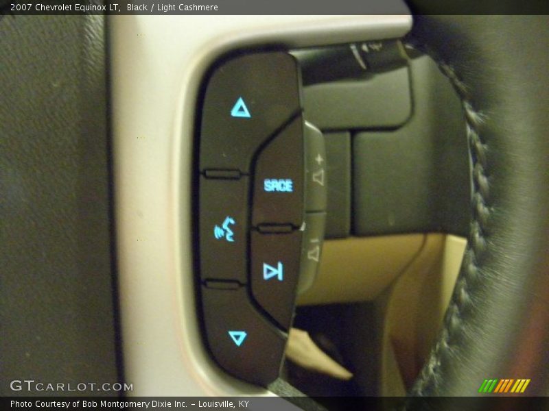 Black / Light Cashmere 2007 Chevrolet Equinox LT