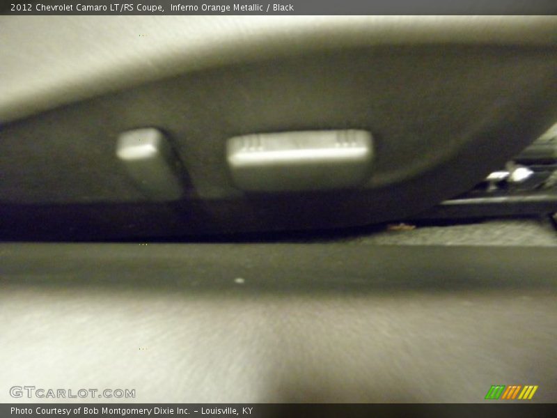 Inferno Orange Metallic / Black 2012 Chevrolet Camaro LT/RS Coupe