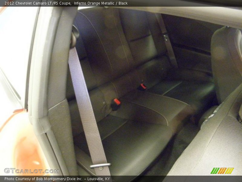 Inferno Orange Metallic / Black 2012 Chevrolet Camaro LT/RS Coupe