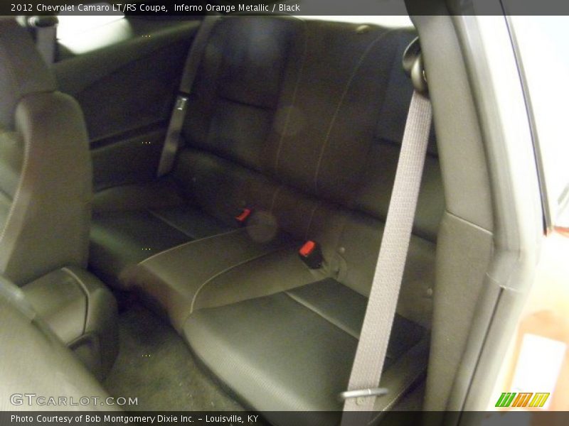 Inferno Orange Metallic / Black 2012 Chevrolet Camaro LT/RS Coupe