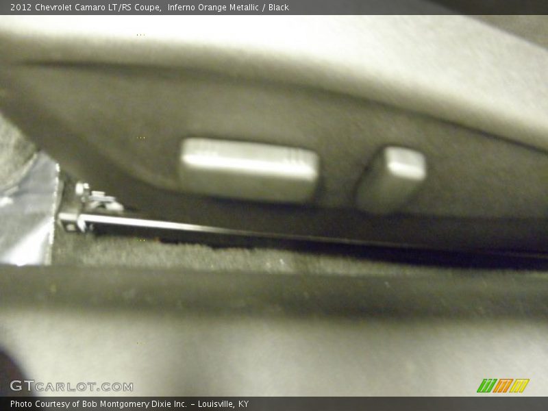 Inferno Orange Metallic / Black 2012 Chevrolet Camaro LT/RS Coupe