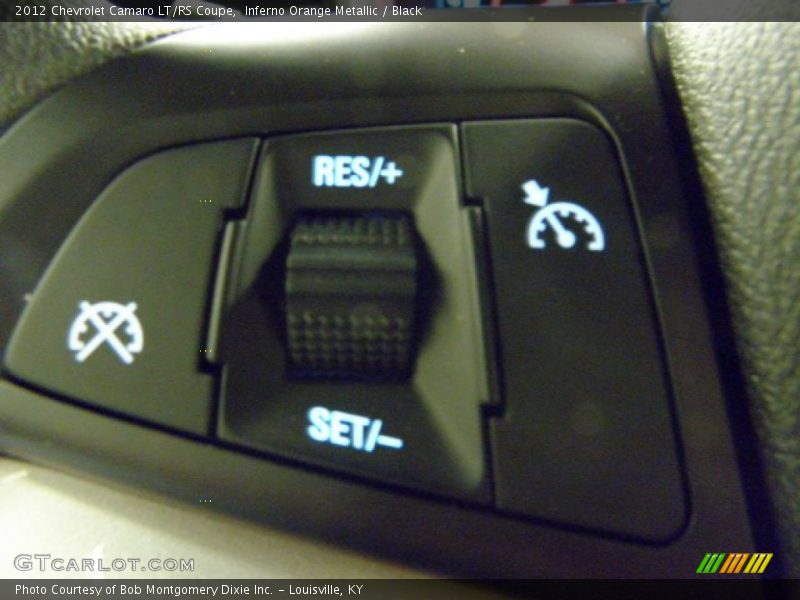 Inferno Orange Metallic / Black 2012 Chevrolet Camaro LT/RS Coupe
