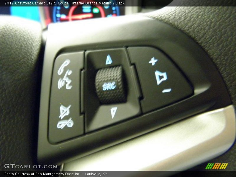 Inferno Orange Metallic / Black 2012 Chevrolet Camaro LT/RS Coupe