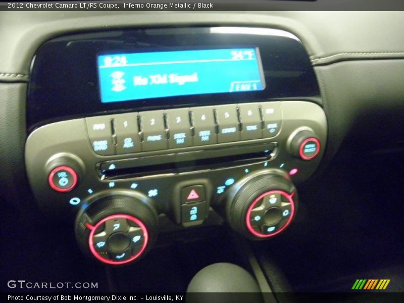 Inferno Orange Metallic / Black 2012 Chevrolet Camaro LT/RS Coupe