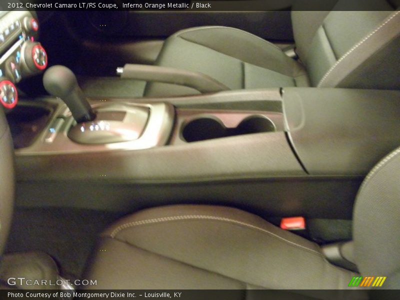 Inferno Orange Metallic / Black 2012 Chevrolet Camaro LT/RS Coupe