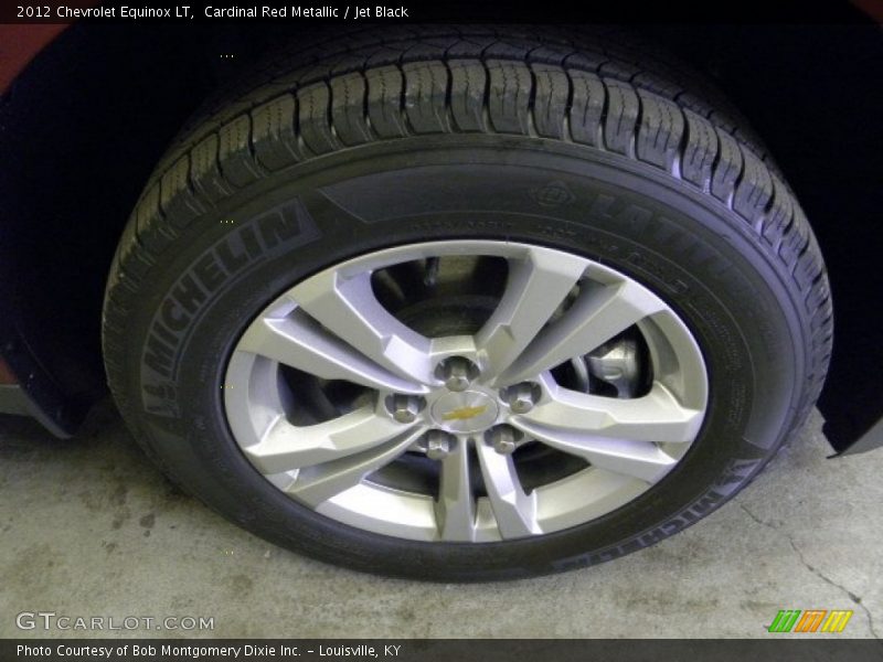 Cardinal Red Metallic / Jet Black 2012 Chevrolet Equinox LT