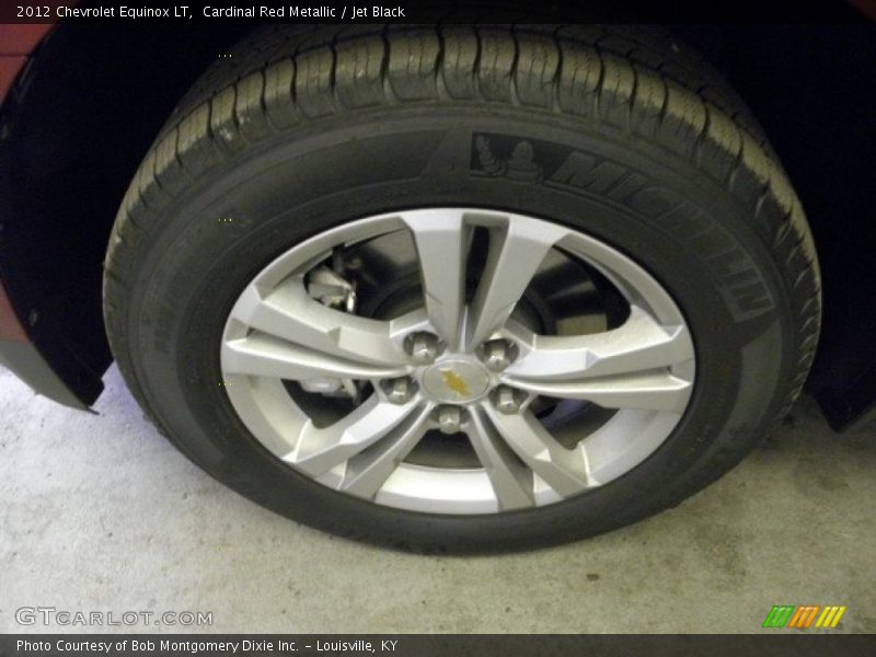 Cardinal Red Metallic / Jet Black 2012 Chevrolet Equinox LT