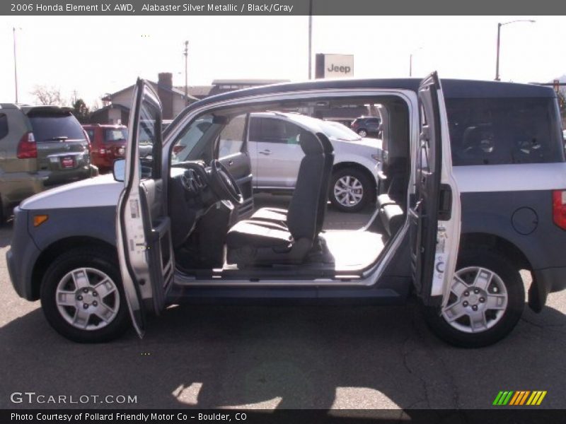 Alabaster Silver Metallic / Black/Gray 2006 Honda Element LX AWD