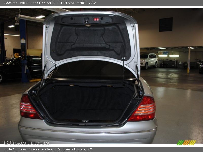 Brilliant Silver Metallic / Ash 2004 Mercedes-Benz CL 55 AMG