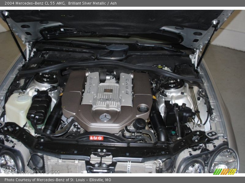  2004 CL 55 AMG Engine - 5.4 Liter AMG Supercharged SOHC 24-Valve V8