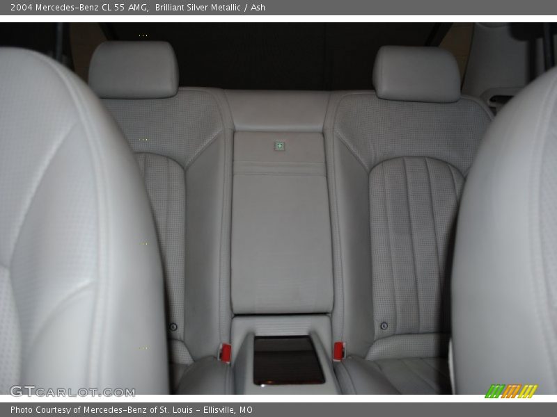 Brilliant Silver Metallic / Ash 2004 Mercedes-Benz CL 55 AMG