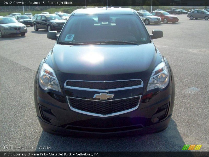 Black / Jet Black 2012 Chevrolet Equinox LS