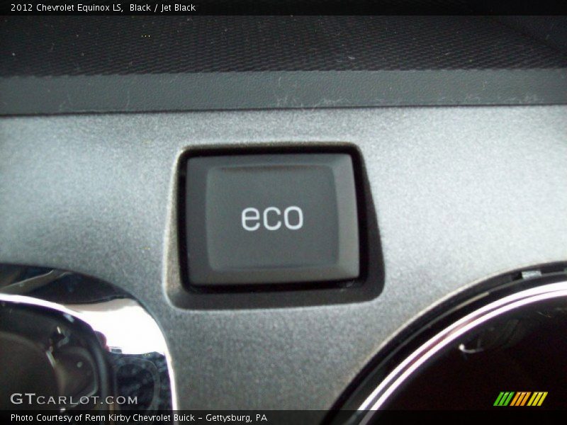 Black / Jet Black 2012 Chevrolet Equinox LS
