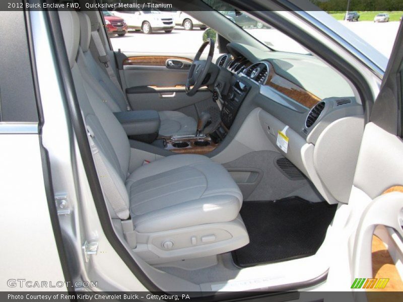 Quicksilver Metallic / Titanium 2012 Buick Enclave FWD