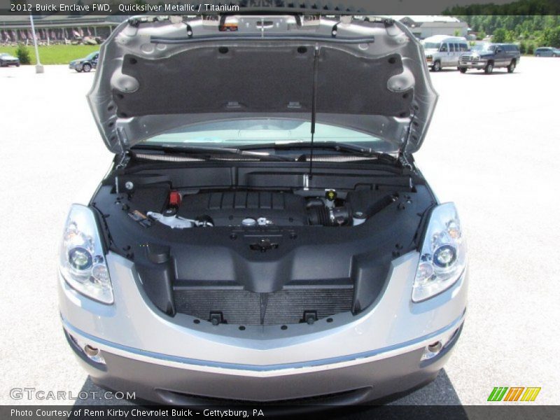 Quicksilver Metallic / Titanium 2012 Buick Enclave FWD