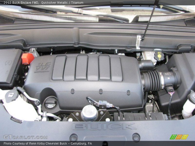 Quicksilver Metallic / Titanium 2012 Buick Enclave FWD