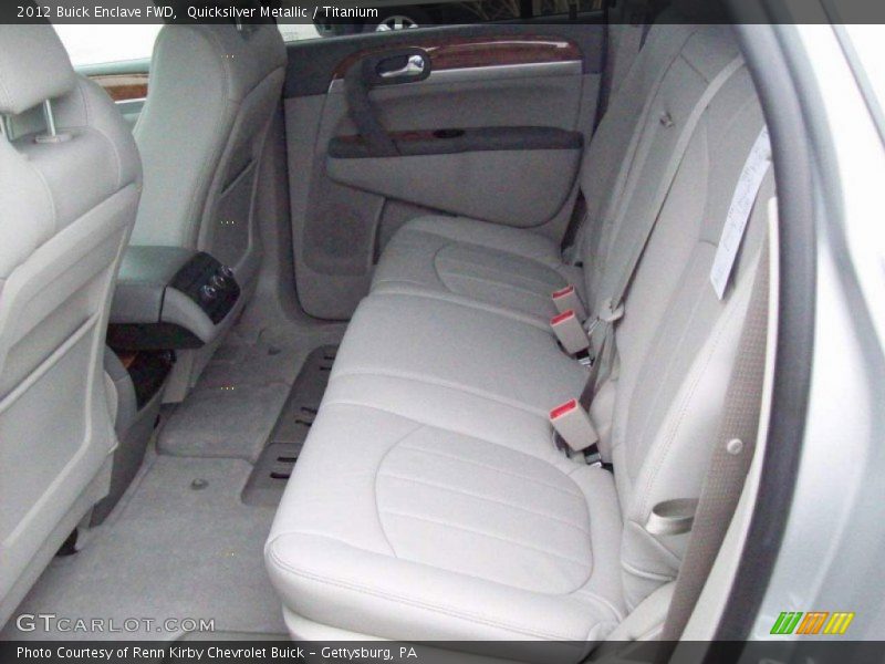 Quicksilver Metallic / Titanium 2012 Buick Enclave FWD