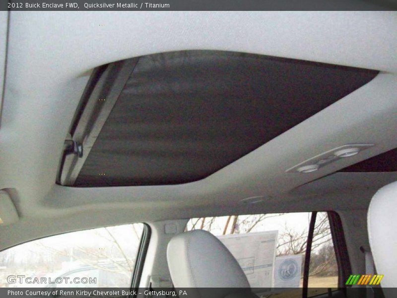 Quicksilver Metallic / Titanium 2012 Buick Enclave FWD