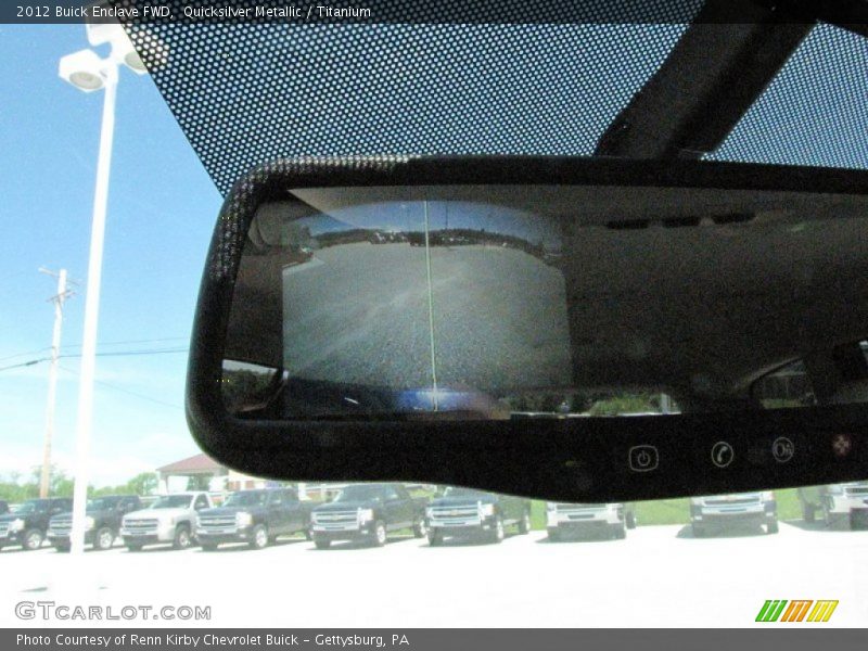 Quicksilver Metallic / Titanium 2012 Buick Enclave FWD