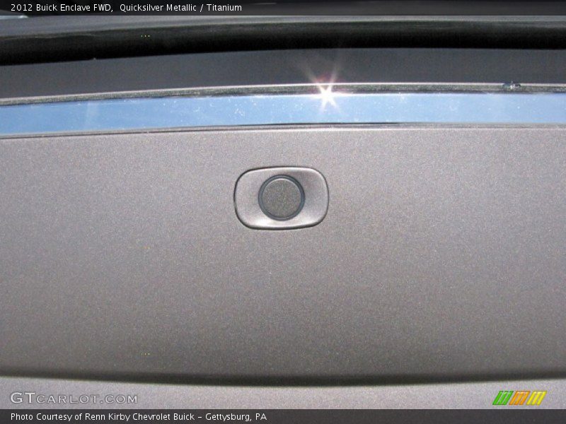 Quicksilver Metallic / Titanium 2012 Buick Enclave FWD