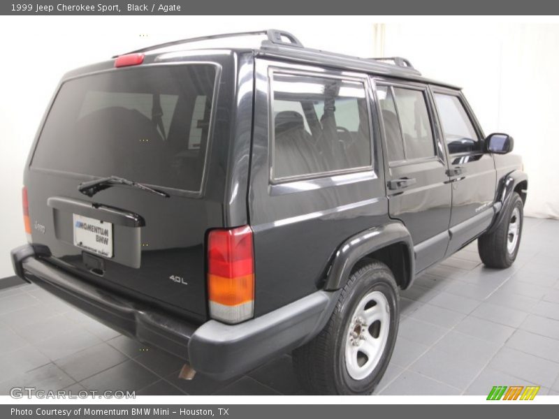 Black / Agate 1999 Jeep Cherokee Sport