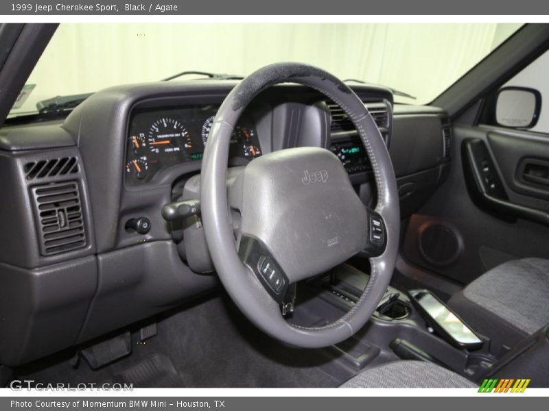 Black / Agate 1999 Jeep Cherokee Sport