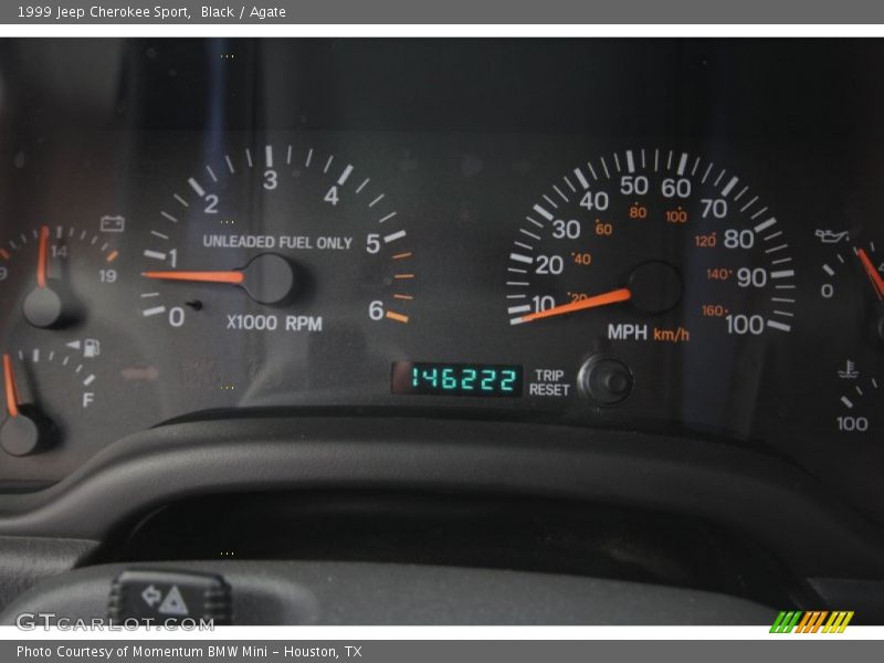  1999 Cherokee Sport Sport Gauges