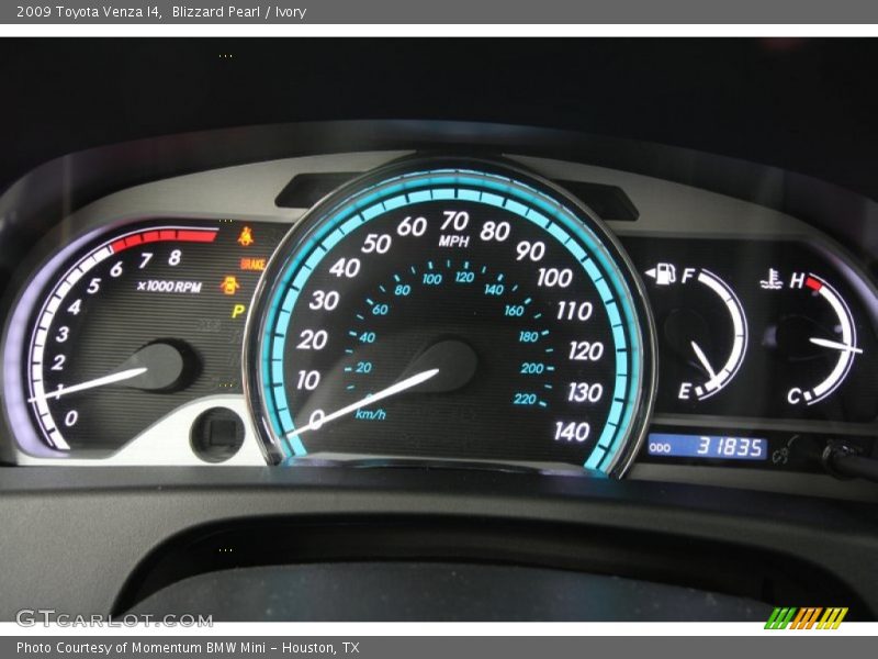 Blizzard Pearl / Ivory 2009 Toyota Venza I4