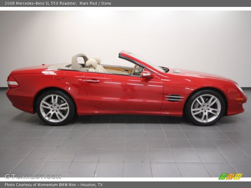  2008 SL 550 Roadster Mars Red