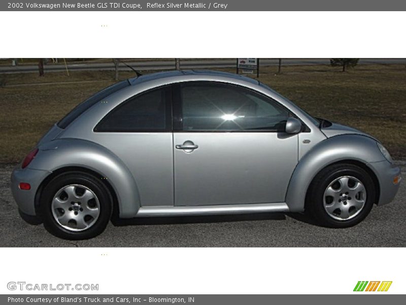 Reflex Silver Metallic / Grey 2002 Volkswagen New Beetle GLS TDI Coupe