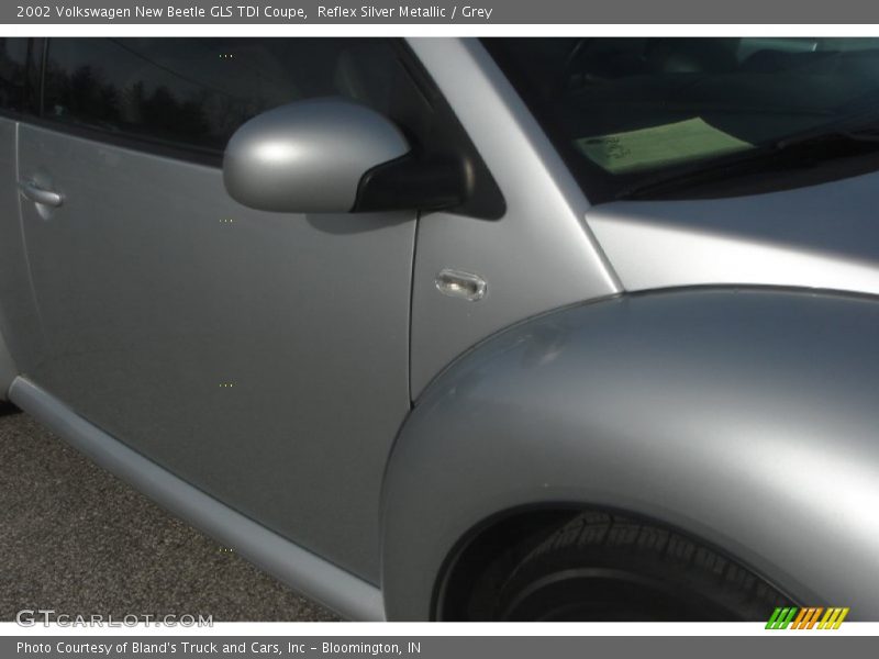 Reflex Silver Metallic / Grey 2002 Volkswagen New Beetle GLS TDI Coupe