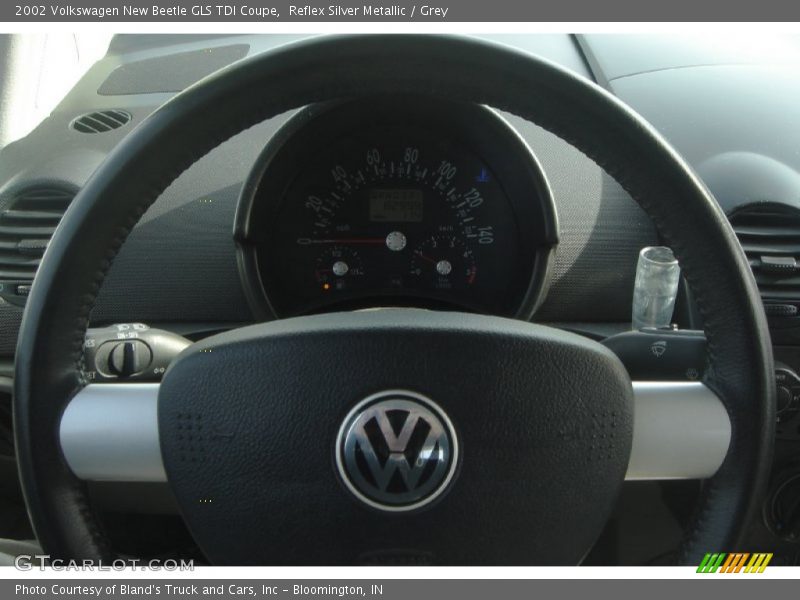 Reflex Silver Metallic / Grey 2002 Volkswagen New Beetle GLS TDI Coupe