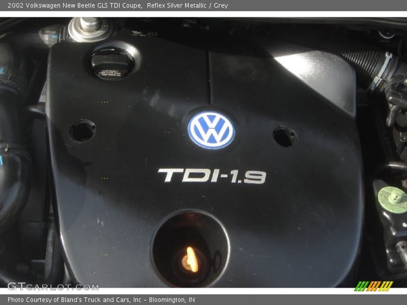 Reflex Silver Metallic / Grey 2002 Volkswagen New Beetle GLS TDI Coupe