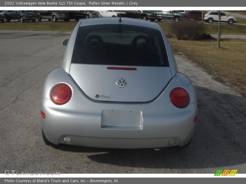 Reflex Silver Metallic / Grey 2002 Volkswagen New Beetle GLS TDI Coupe