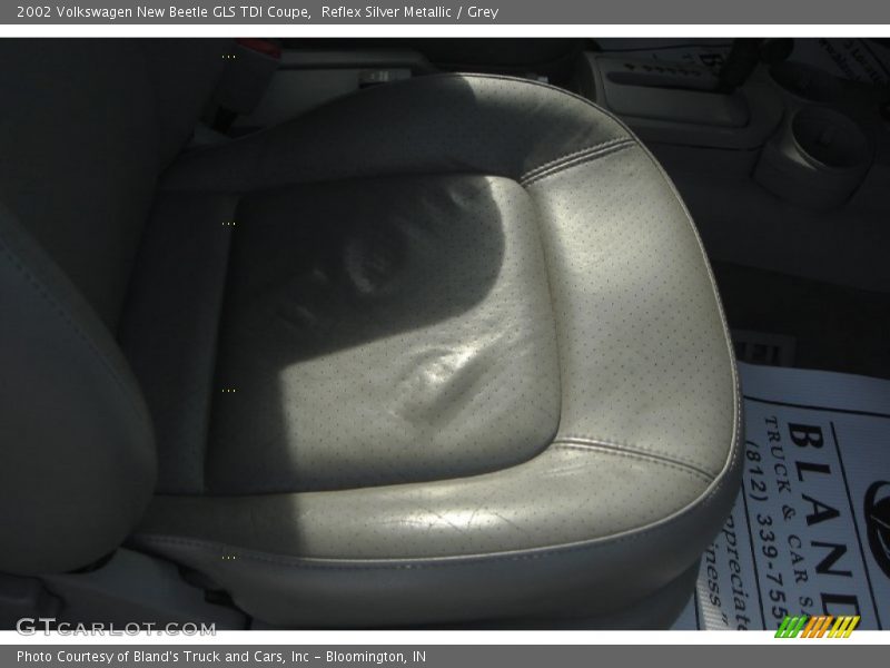 Reflex Silver Metallic / Grey 2002 Volkswagen New Beetle GLS TDI Coupe