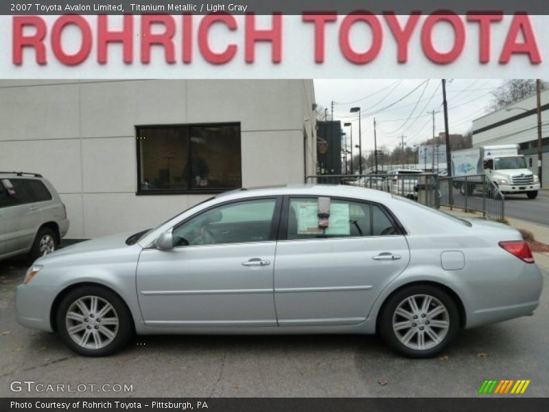 Titanium Metallic / Light Gray 2007 Toyota Avalon Limited