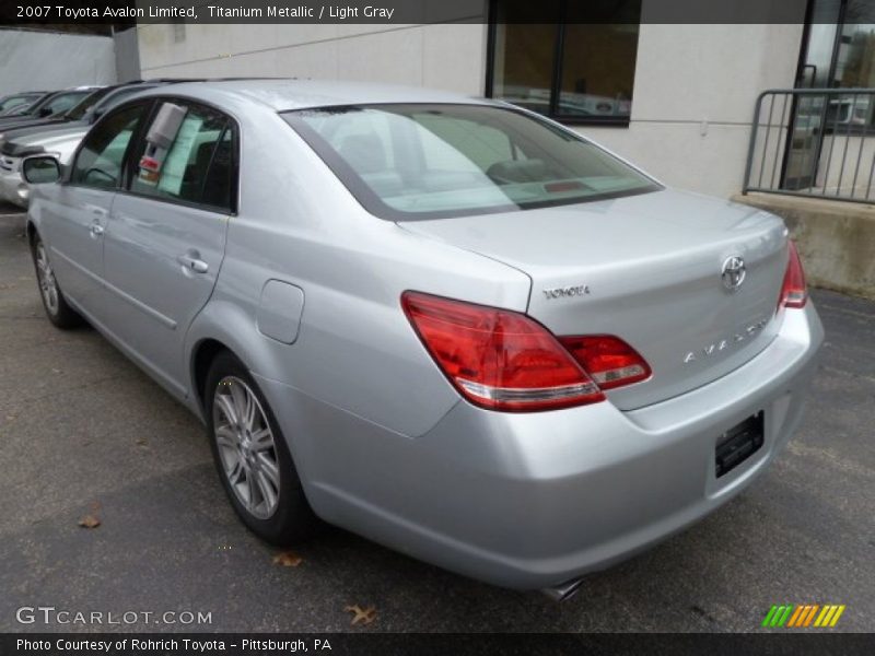 Titanium Metallic / Light Gray 2007 Toyota Avalon Limited