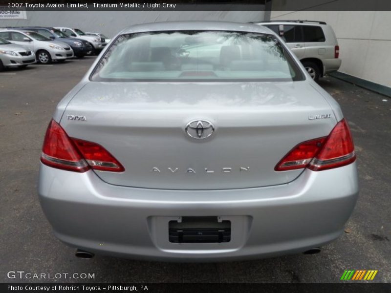 Titanium Metallic / Light Gray 2007 Toyota Avalon Limited